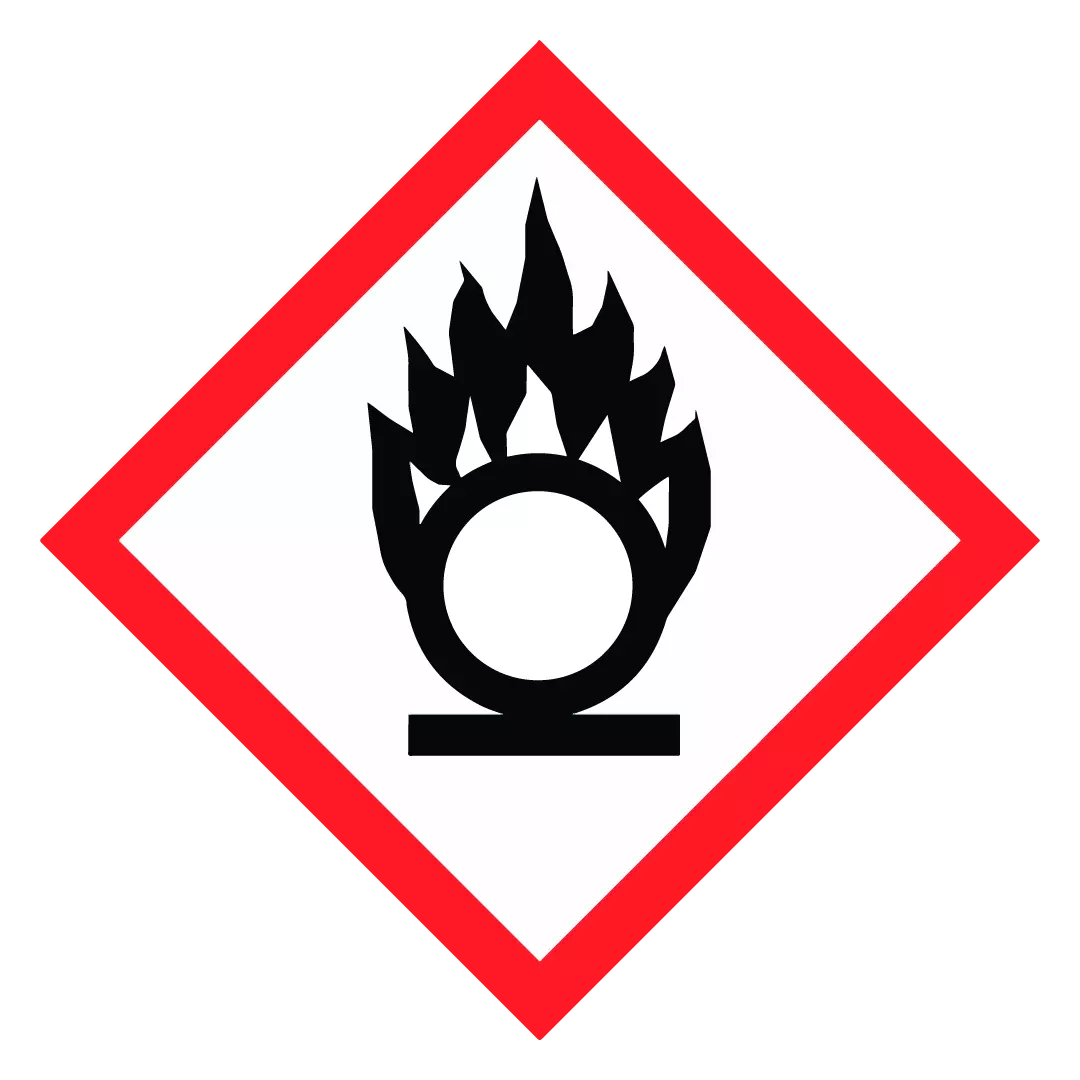 Oxidising pictogram