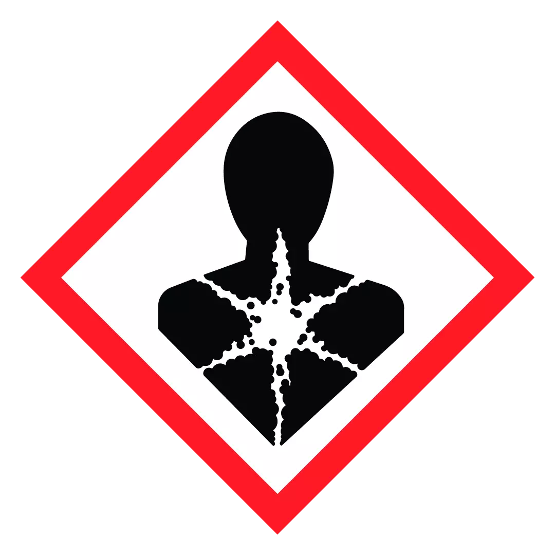 Serious health hazard pictogram