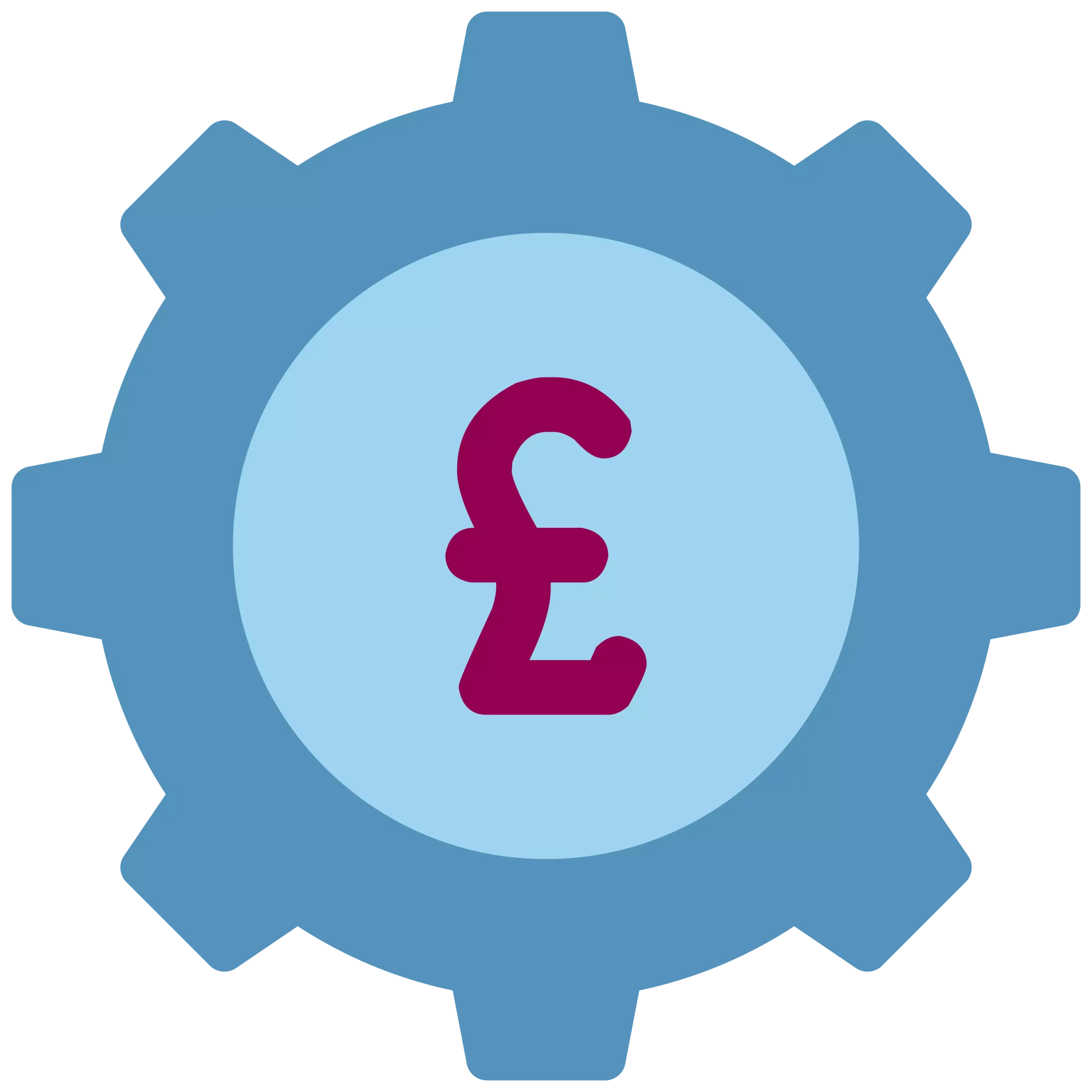 Icon representing cost optimisation