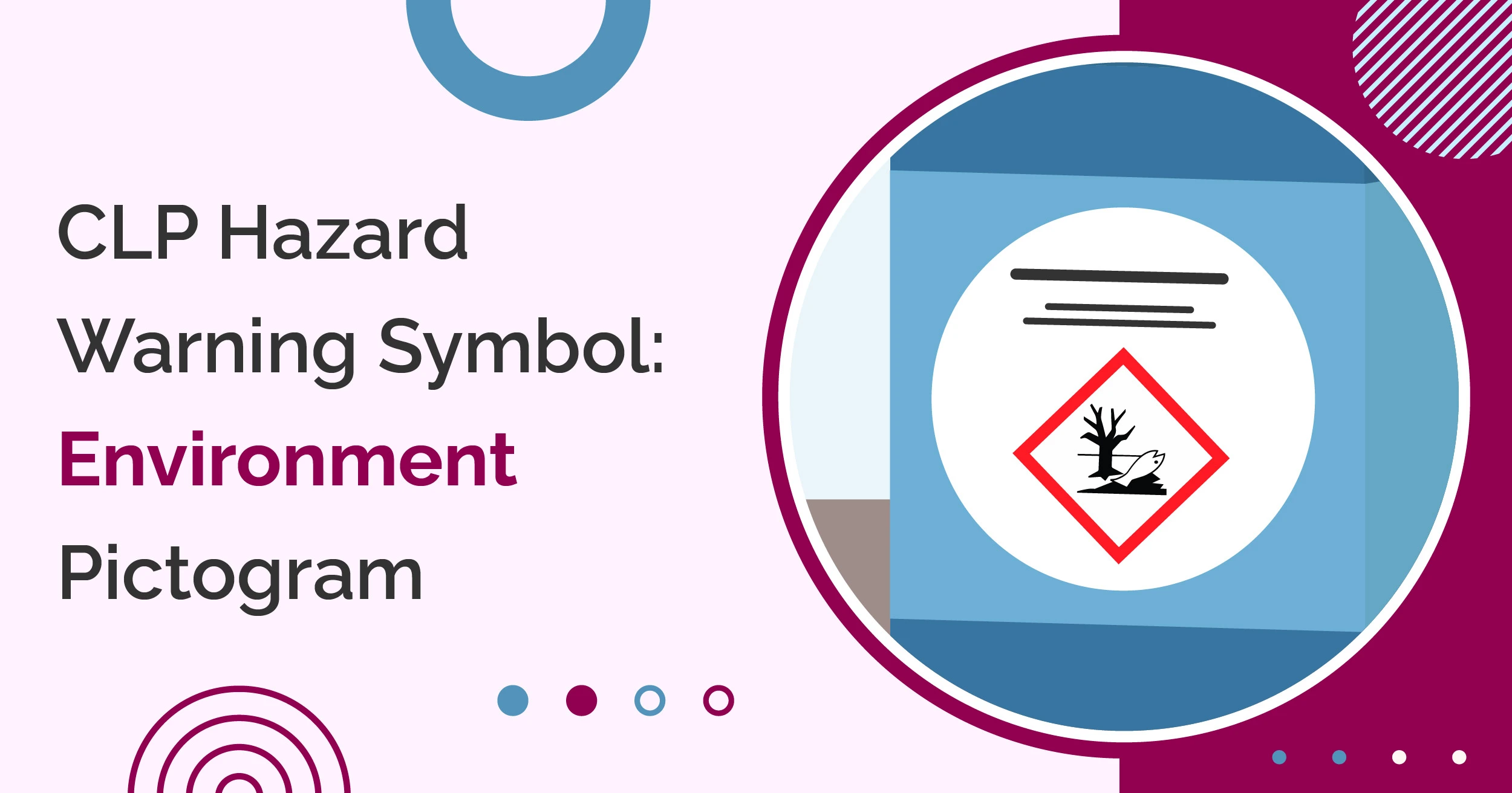 CLP Hazard Warning Symbol: Environment Pictogram