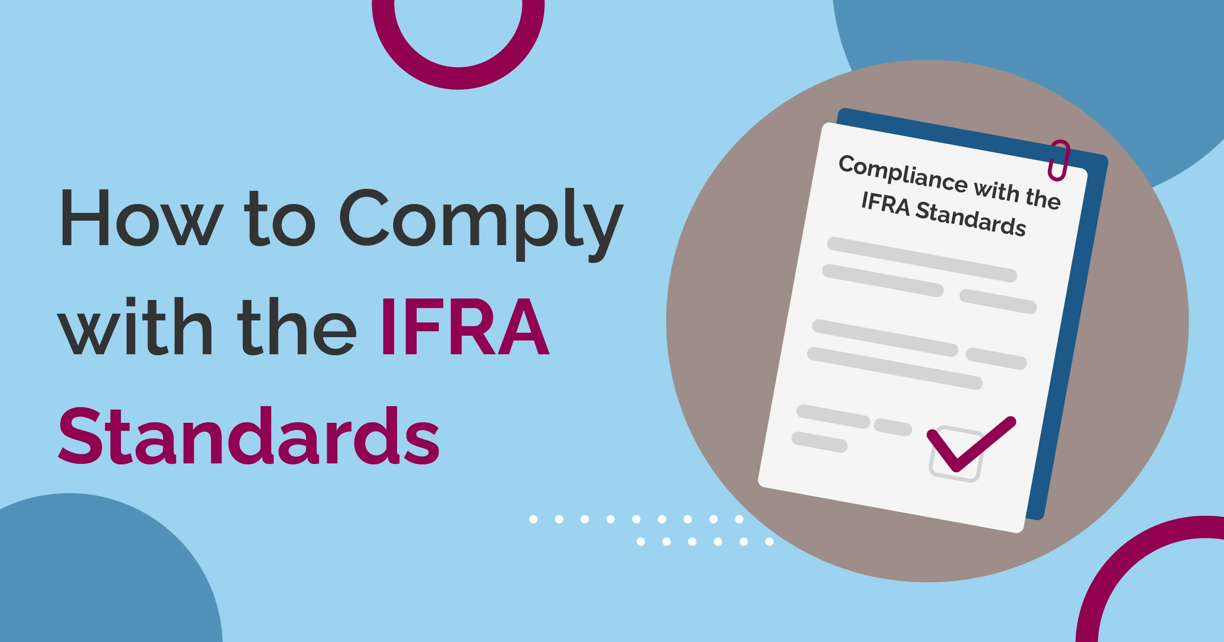 How to Comply with the IFRA Standards